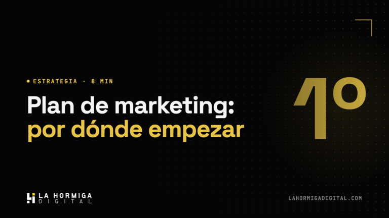 Plan de Marketing para Ecommerce: Por Dónde Empezar (Roadmap 2026)